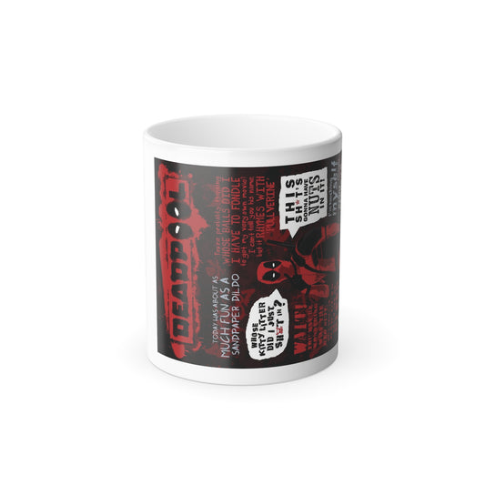 Deadpool [1st Edition] Color Morphing Mug, 11oz