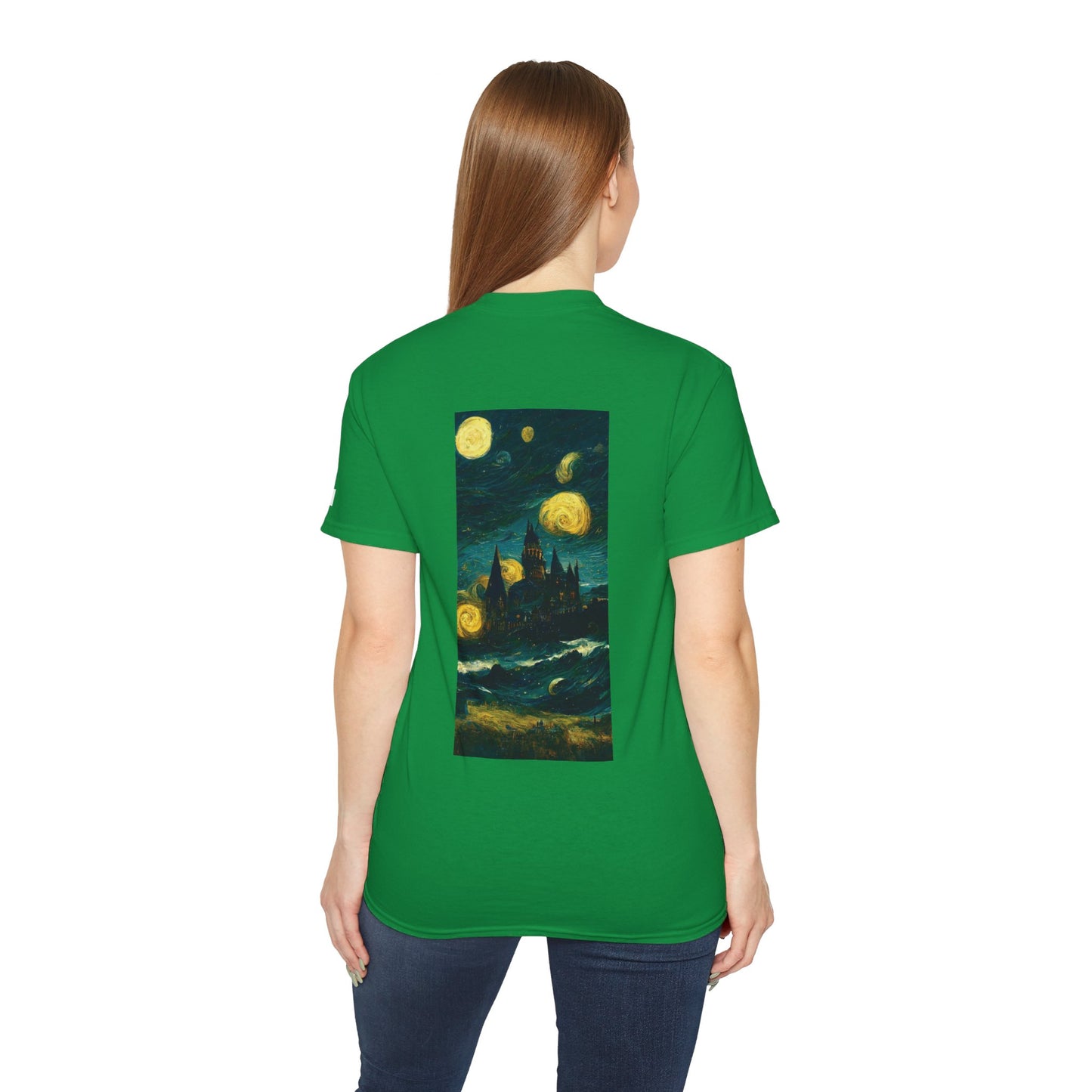 Starry Night Hogwarts Unisex Ultra Cotton Tee