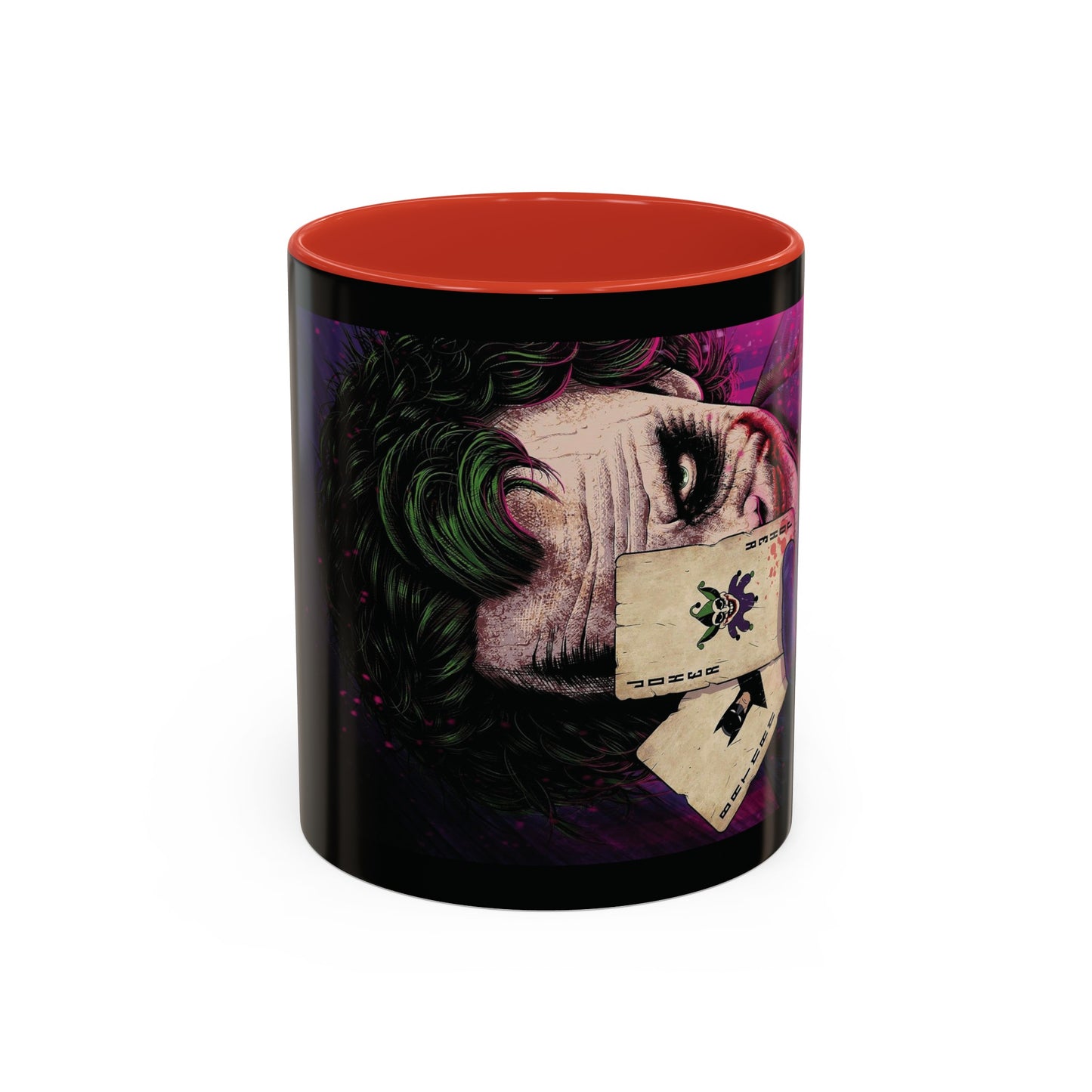 Joker Heath Ledger [2nd Edition] Accent Coffee Mug, 11oz