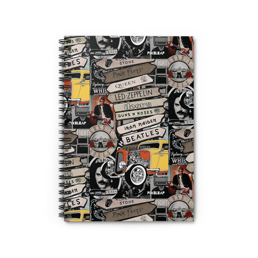 Rock Fusion [2nd Edition] Spiral Notebook - Ruled Line