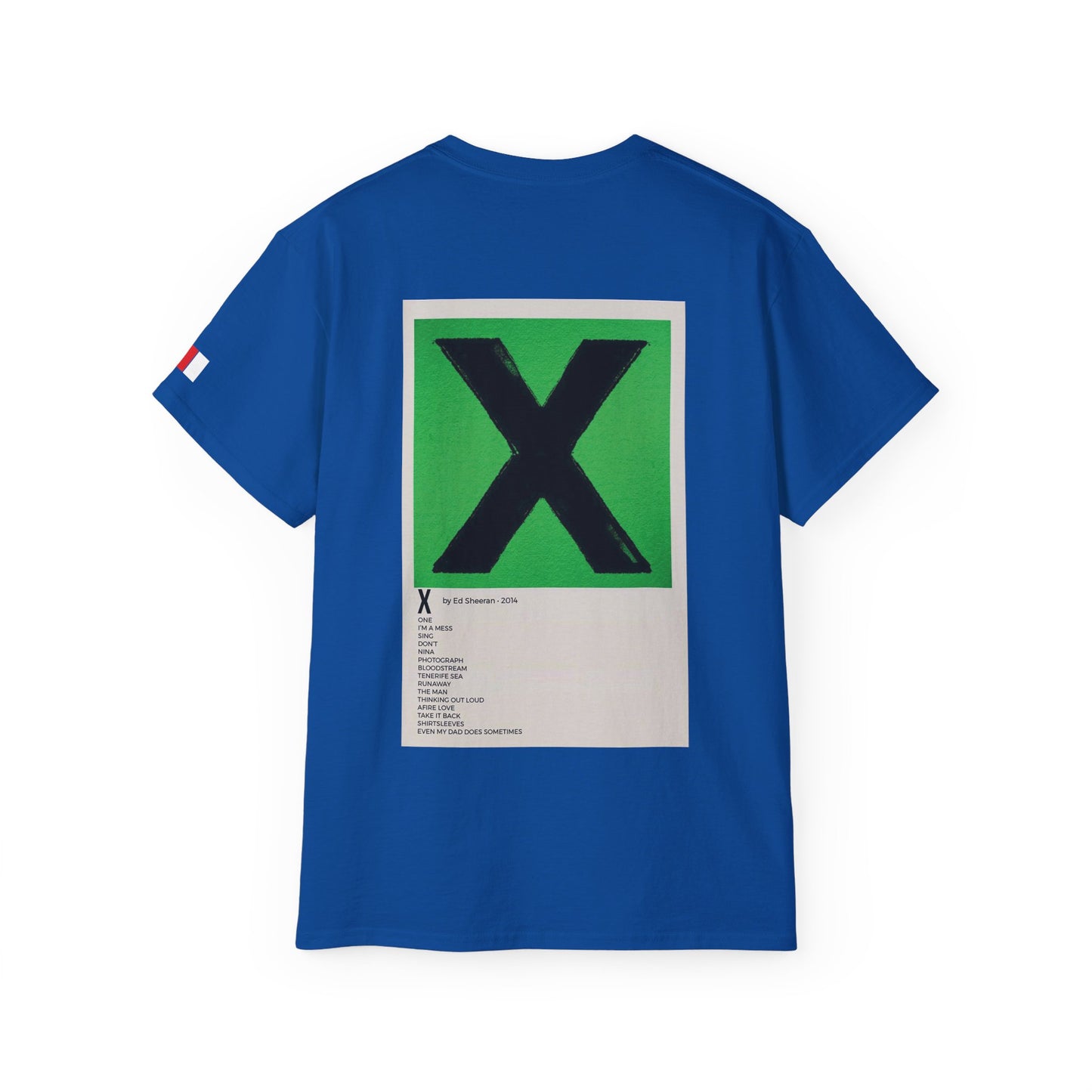 X by Ed Sheeran - 2014 Unisex Ultra Cotton Tee