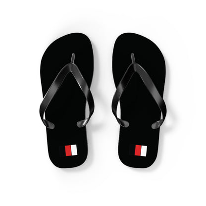 SNOBkill Unisex Flip Flops [Black Edition]