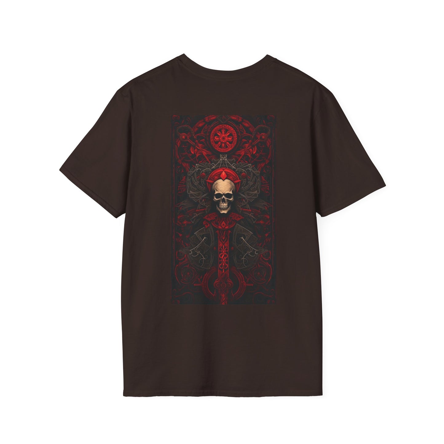 Red Gate Lock Unisex Softstyle T-Shirt