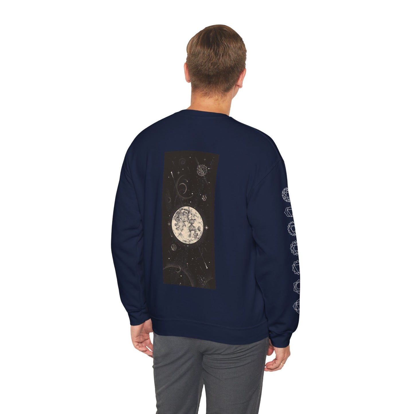 The Moon [1st Edition] Unisex Heavy Blend™ Crewneck Sweatshirt