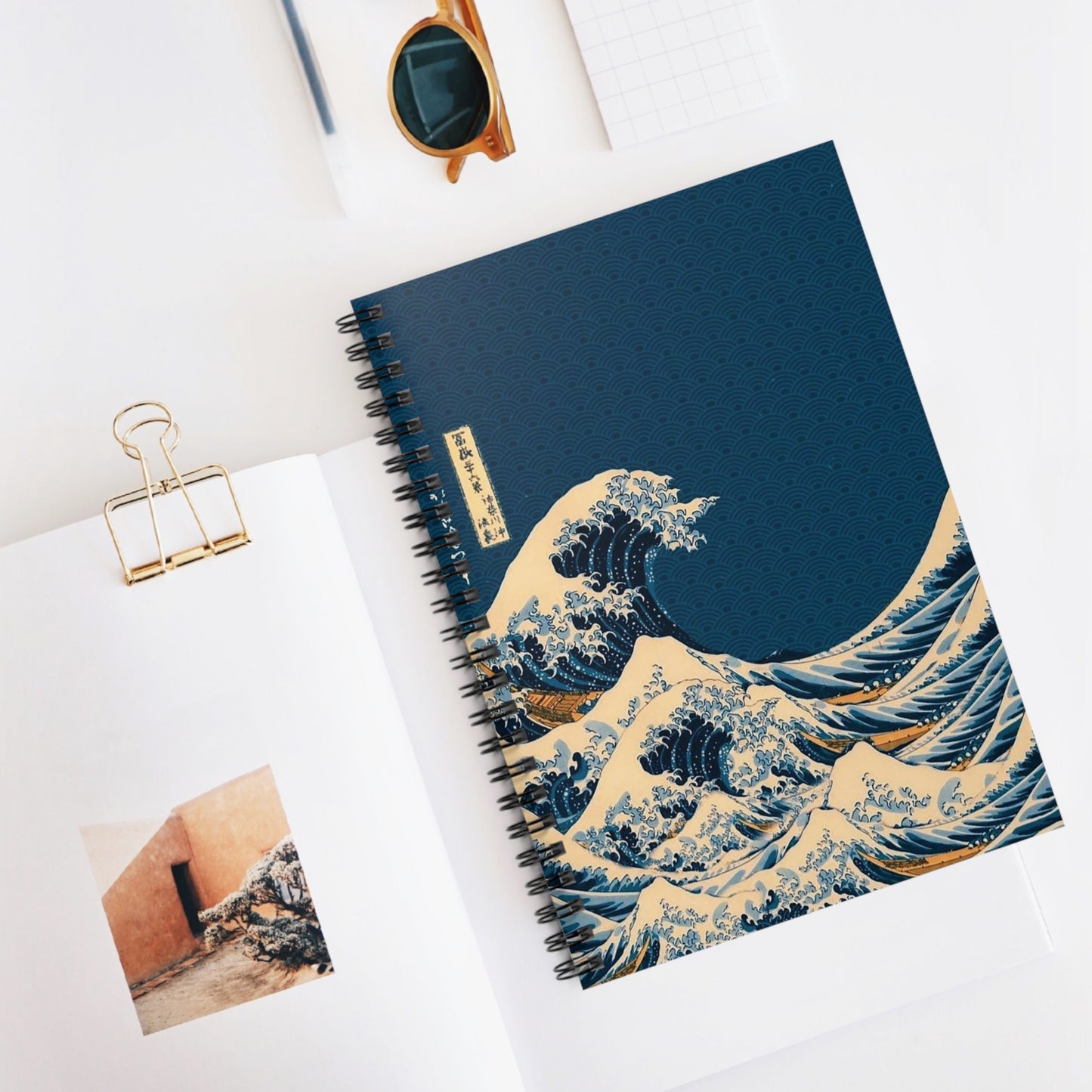 Waves [3rd Edition] Spiral Notebook - Ruled Line