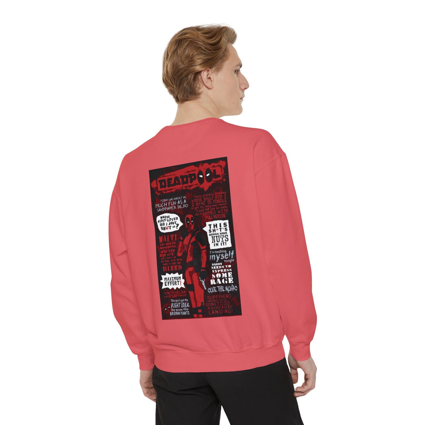 Deadpool [1st Edition] Unisex Garment-Dyed Sweatshirt