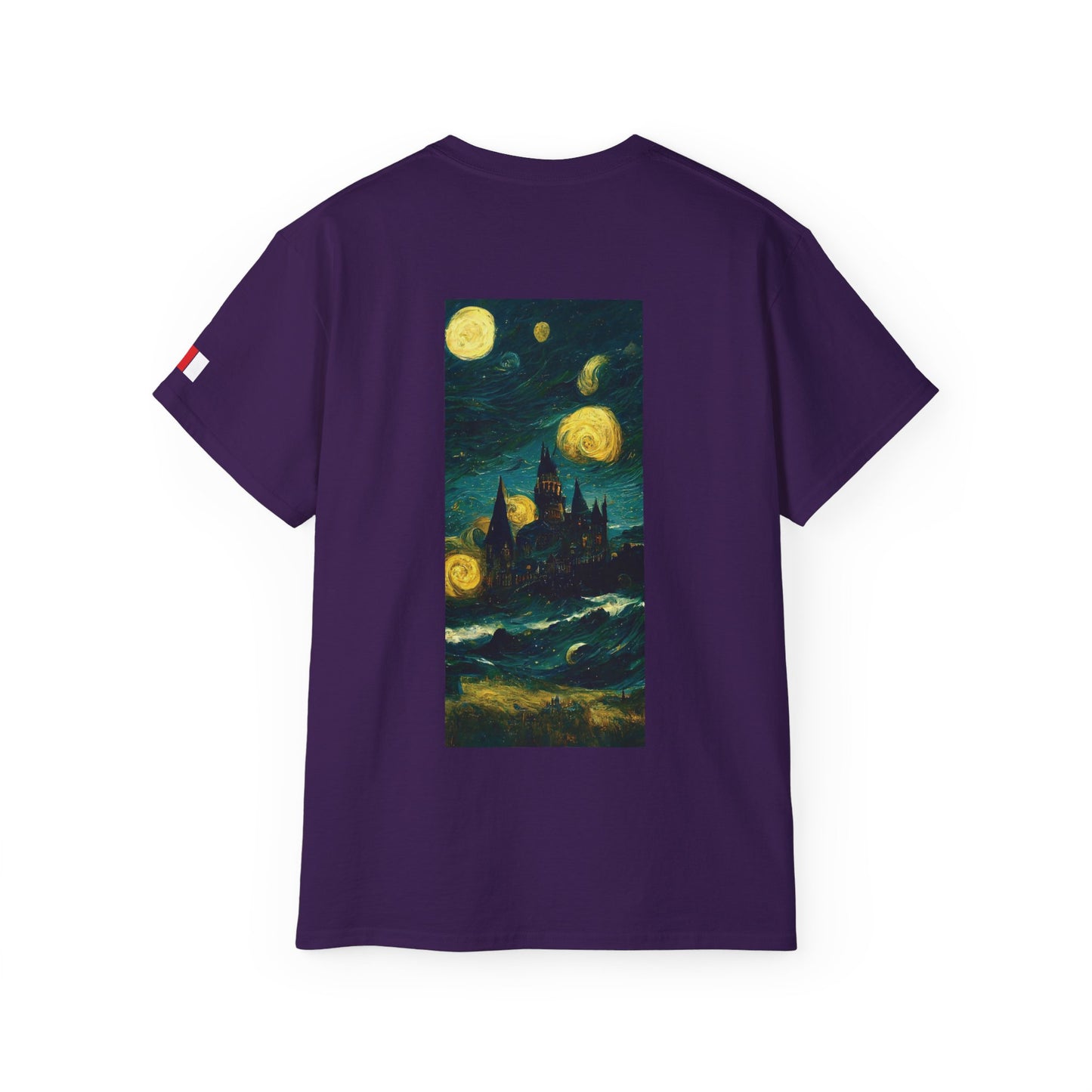 Starry Night Hogwarts Unisex Ultra Cotton Tee