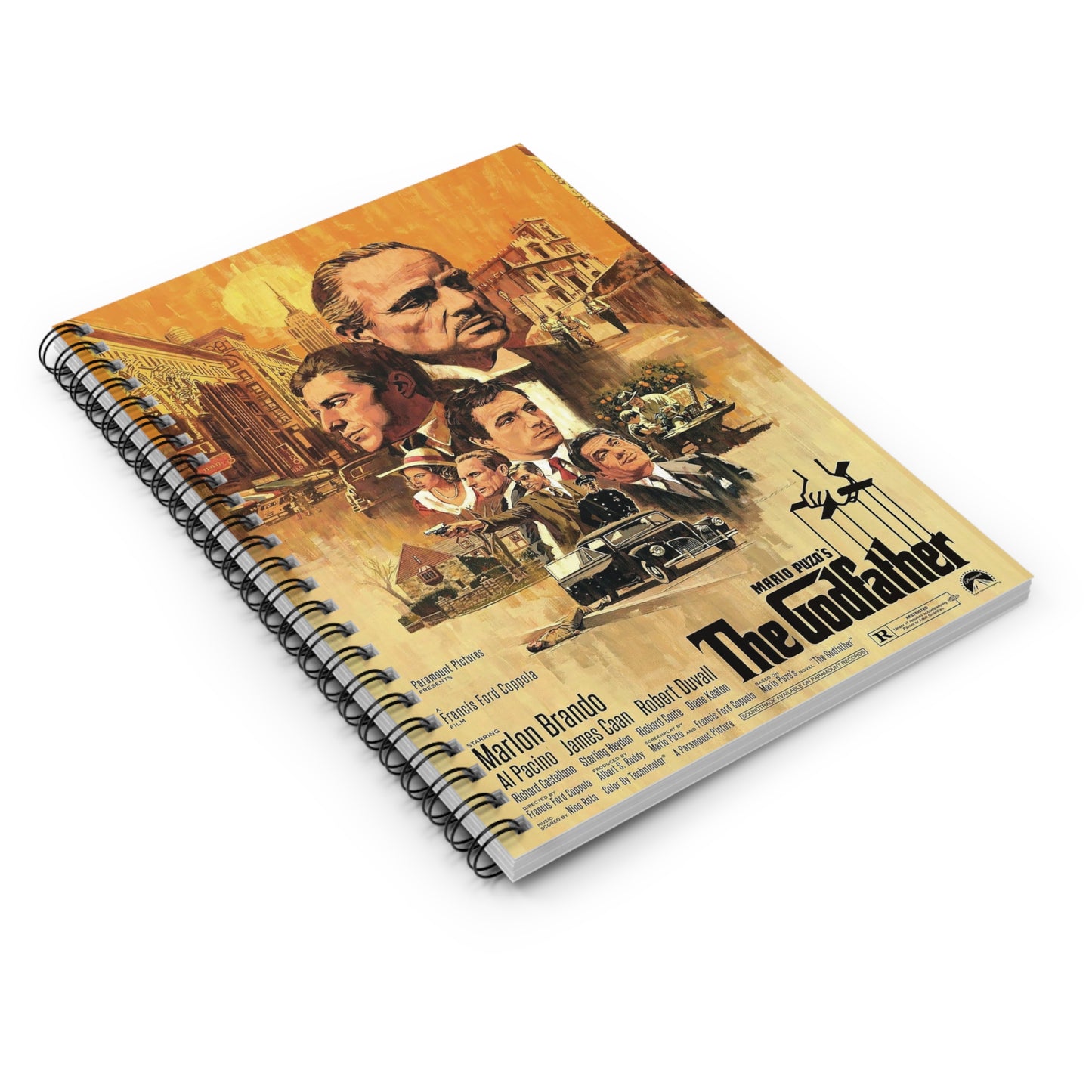 The Godfather Spiral Notebook - Ruled Line