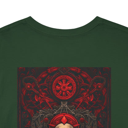 Red Gate Lock Unisex Heavy Cotton Tee