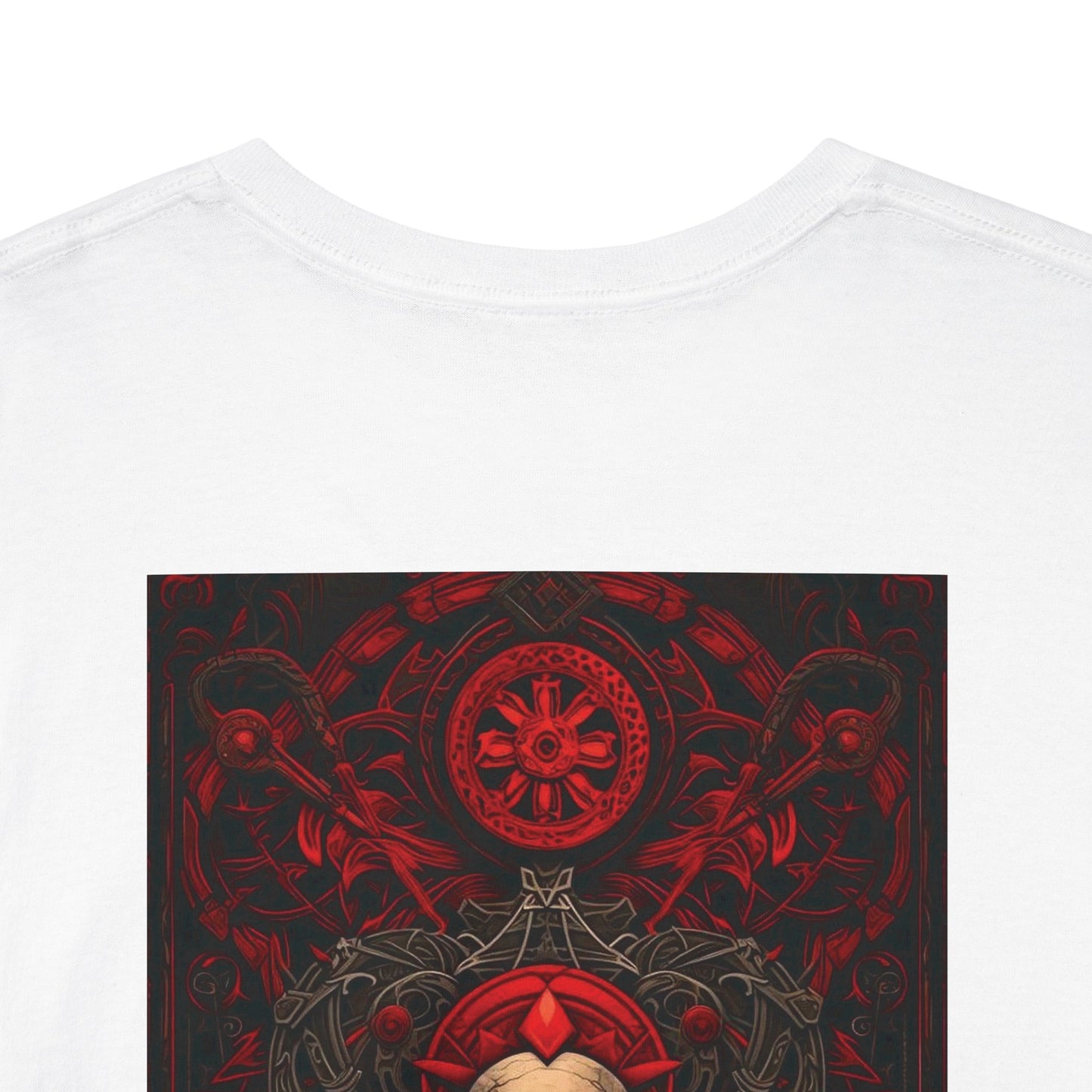 Red Gate Lock Unisex Heavy Cotton Tee