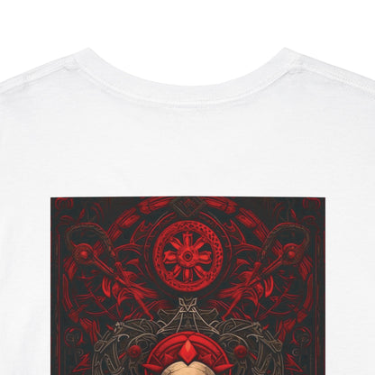 Red Gate Lock Unisex Heavy Cotton Tee