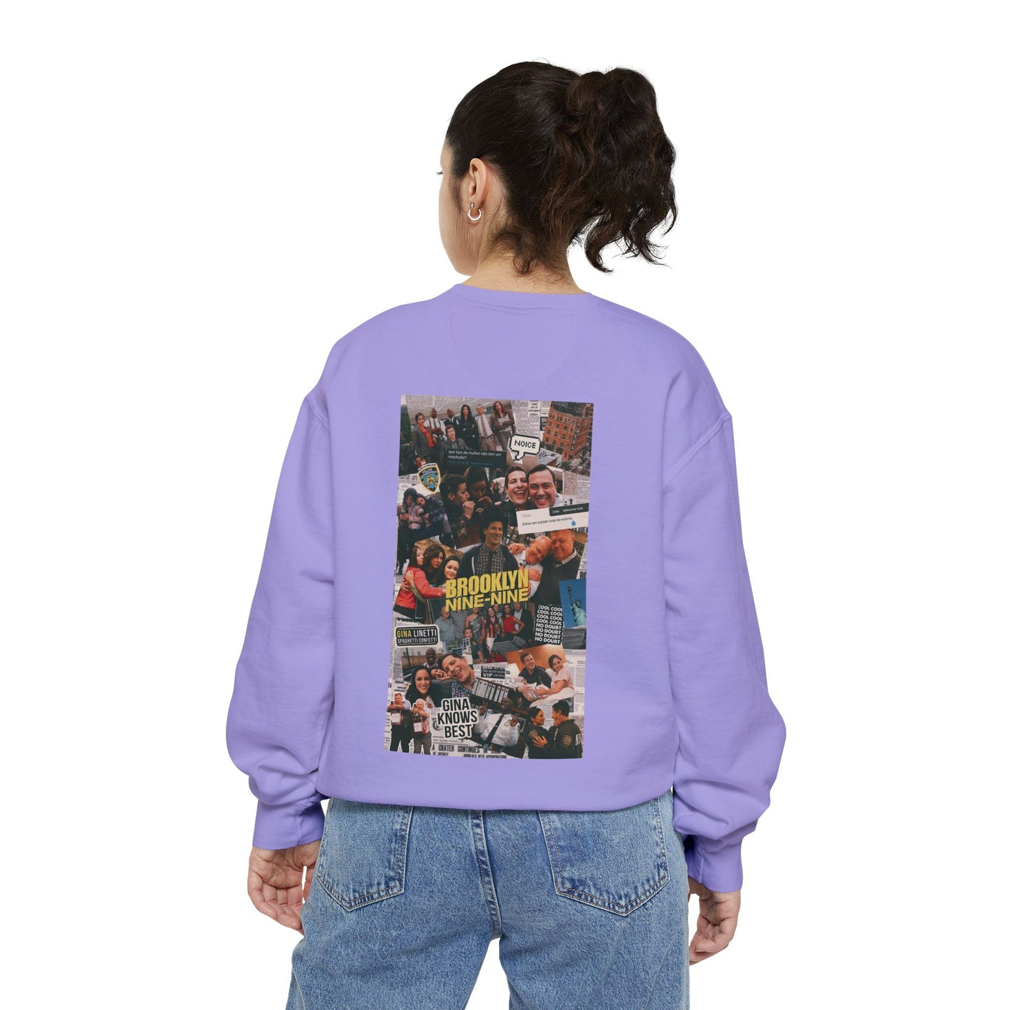 Brooklyn Nine-Nine Unisex Garment-Dyed Sweatshirt