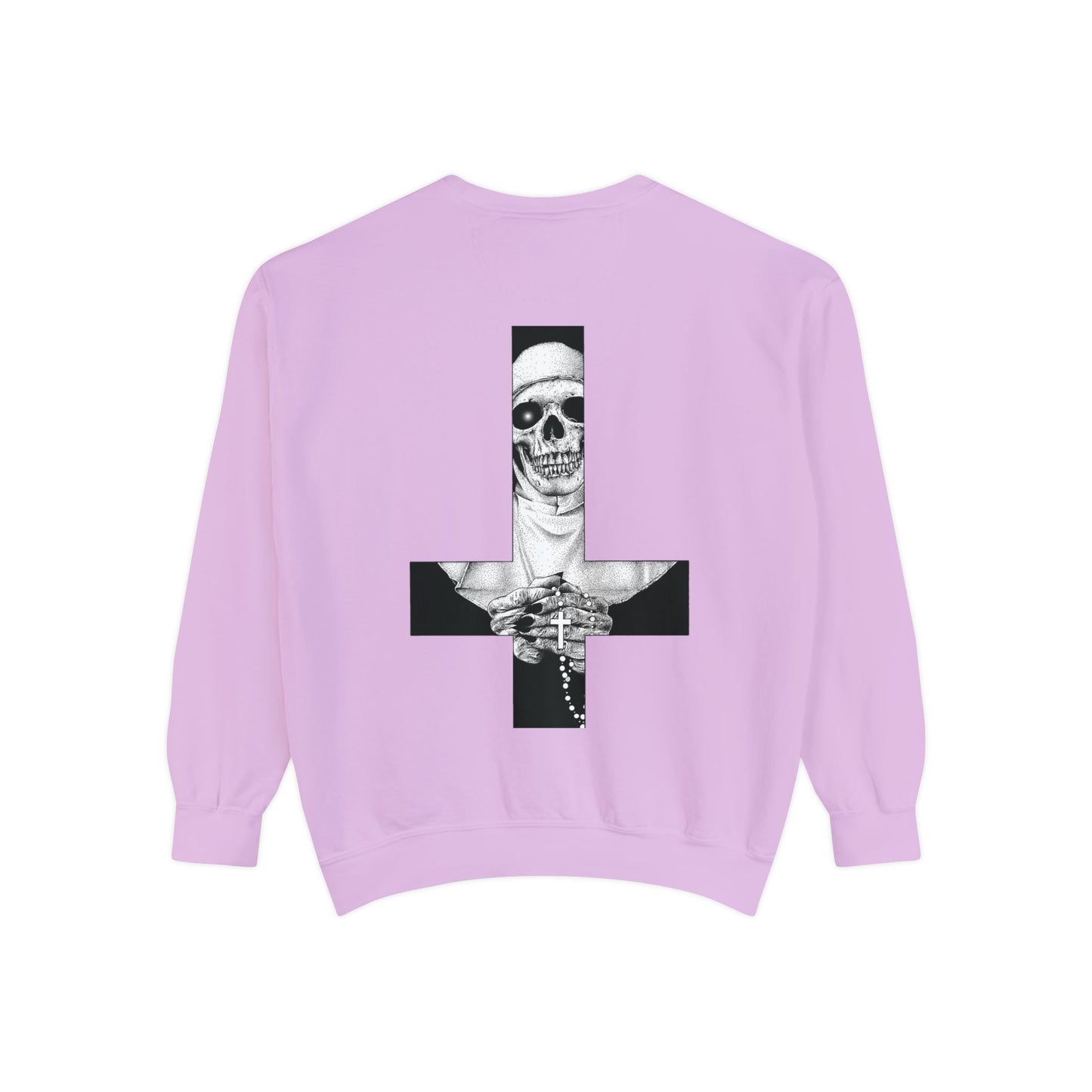 Nun Skull [1st Edition] Unisex Garment-Dyed Sweatshirt