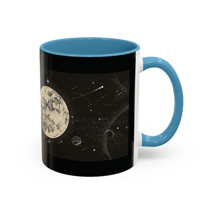 The Moon [1st Edition] Accent Coffee Mug, 11oz