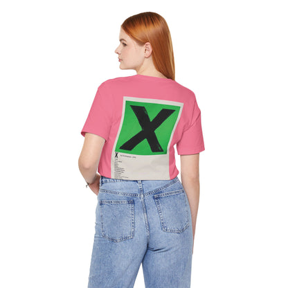 X by Ed Sheeran - 2014 Unisex Jersey Short Sleeve Tee