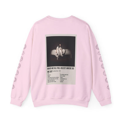 WHEN WE ALL FALL ASLEEP, WHERE DO WE GO? by Billie Eilish - 2019 Unisex Heavy Blend™ Crewneck Sweatshirt