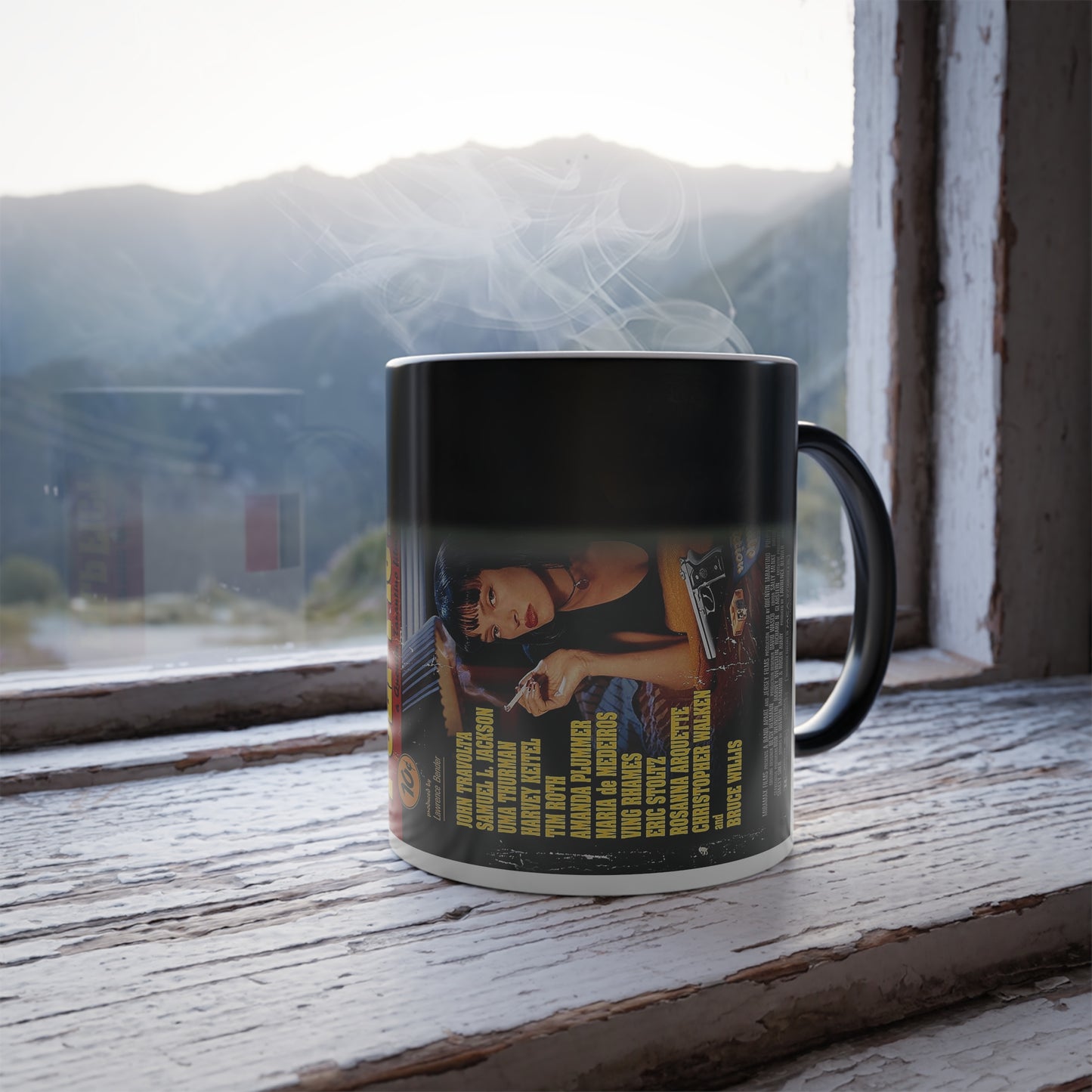 Pulp Fiction [2nd Edition] Color Morphing Mug, 11oz