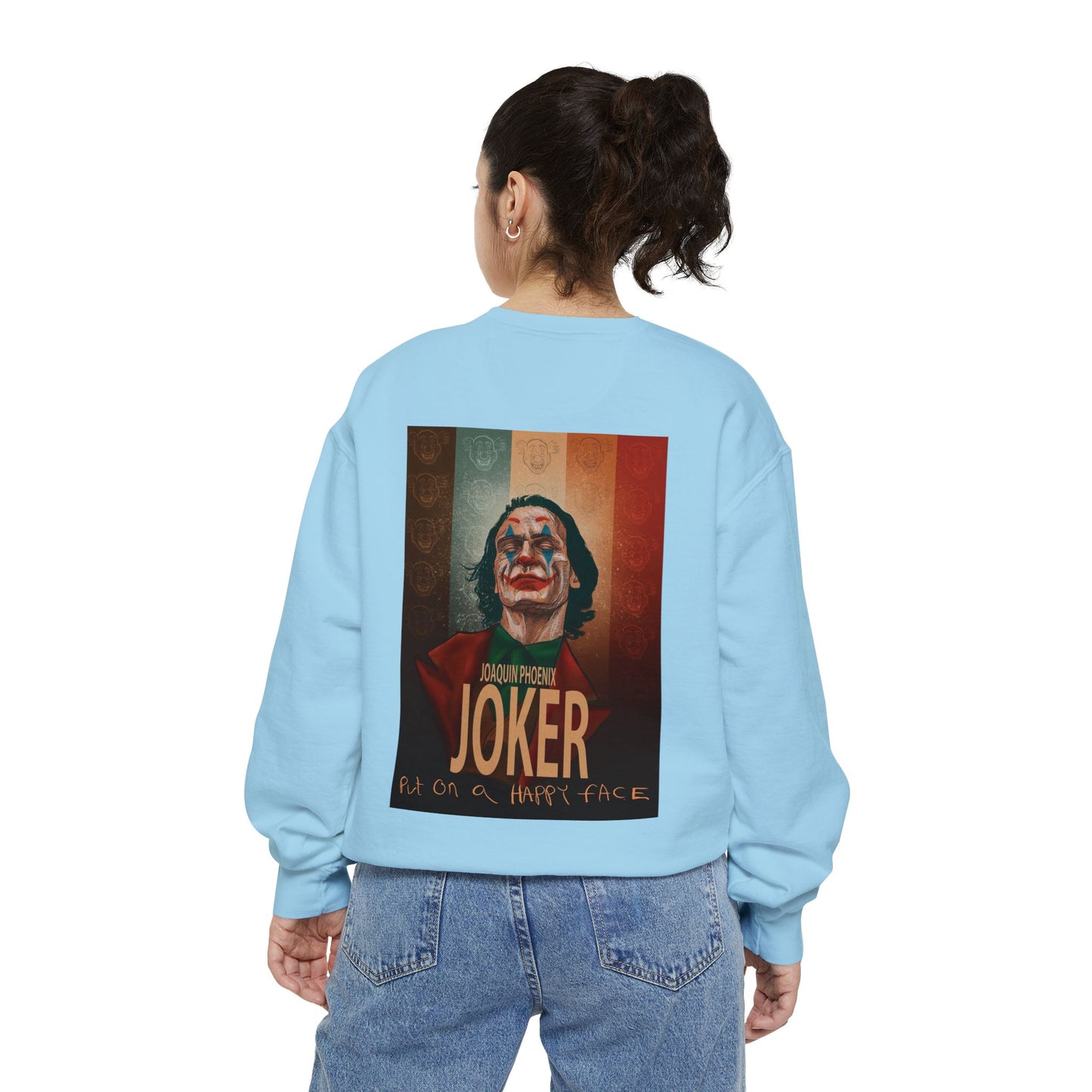 Joker Joaquin Phoenix Unisex Garment-Dyed Sweatshirt