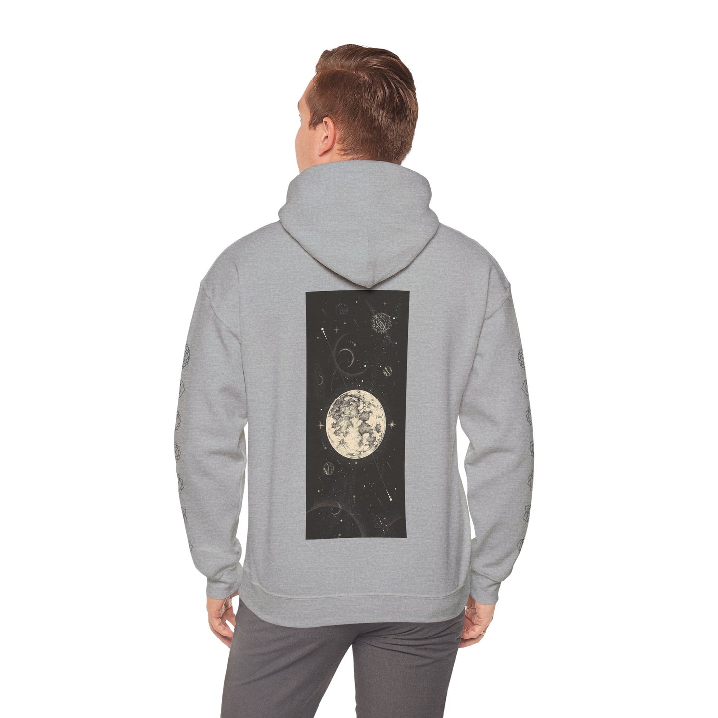 The Moon [1st Edition] Unisex Heavy Blend™ Hooded Sweatshirt