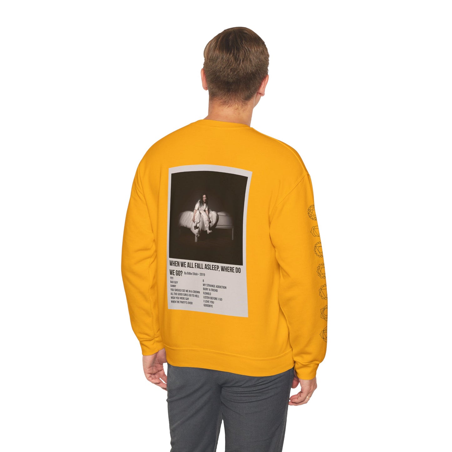 WHEN WE ALL FALL ASLEEP, WHERE DO WE GO? by Billie Eilish - 2019 Unisex Heavy Blend™ Crewneck Sweatshirt