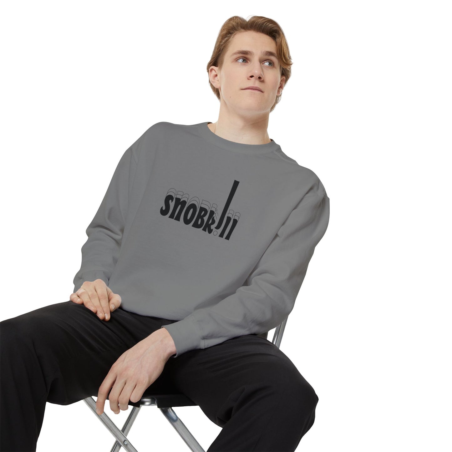 Seraphim Unisex Garment-Dyed Sweatshirt