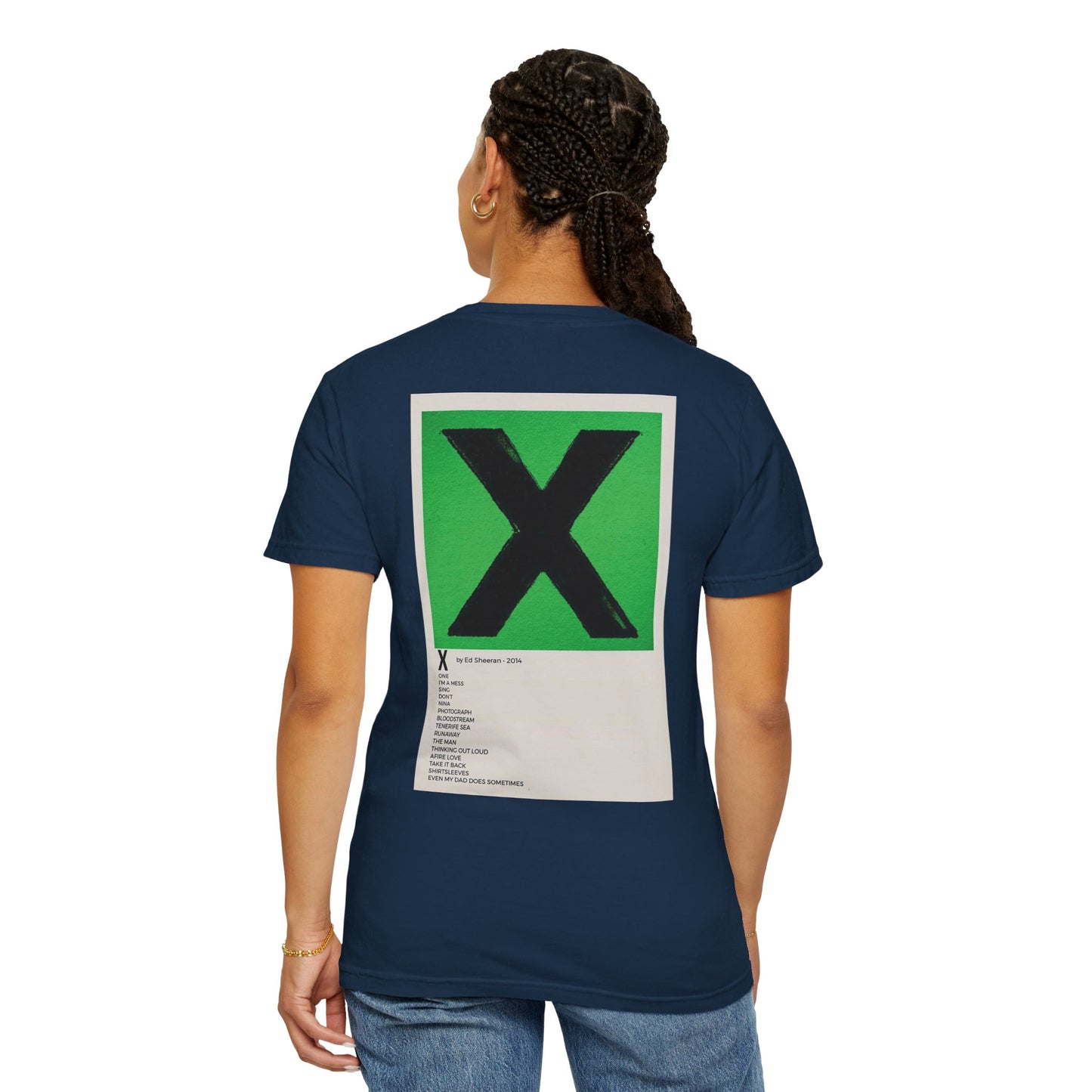 X by Ed Sheeran - 2014 Unisex Garment-Dyed T-shirt