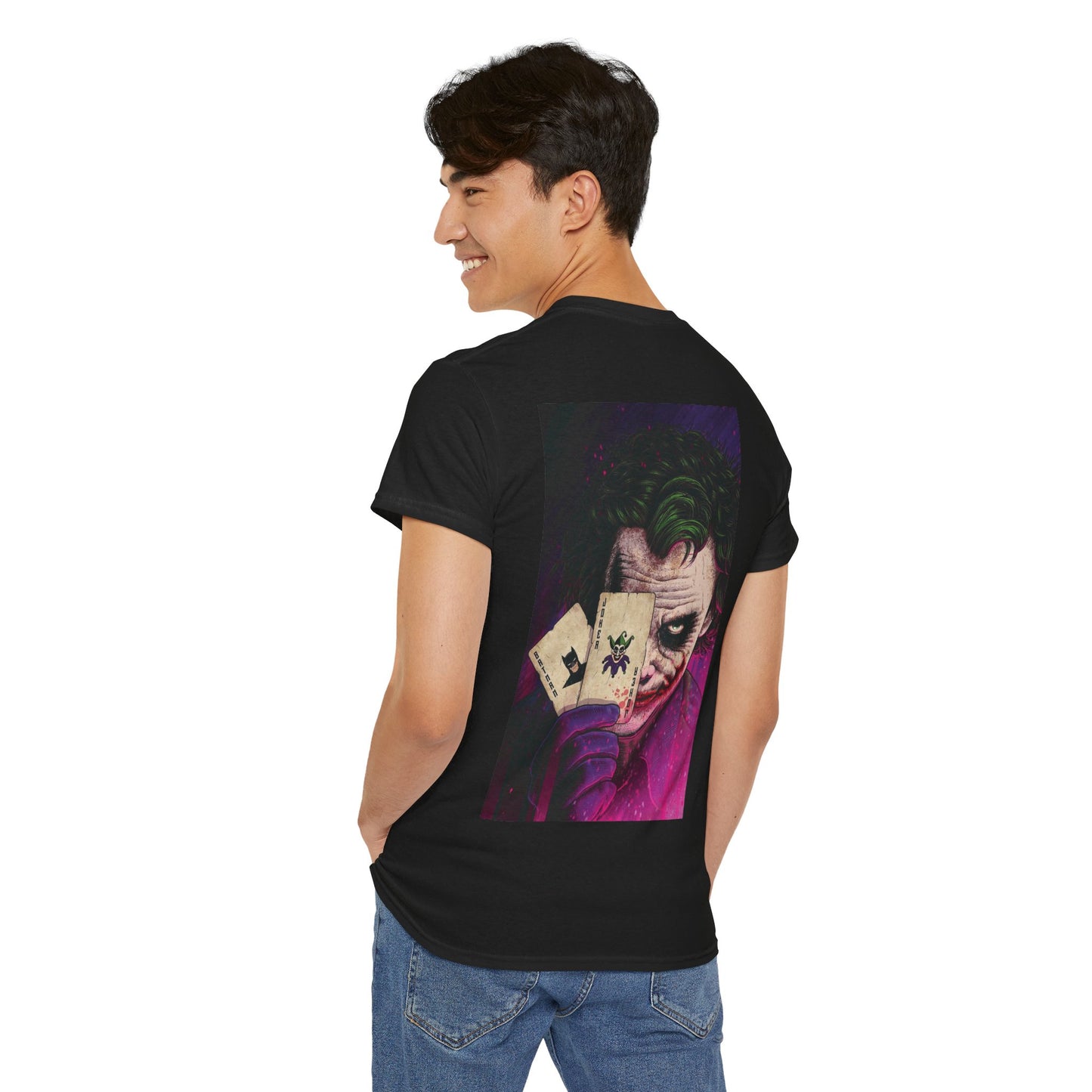 Joker Heath Ledger [2nd Edition] Unisex Heavy Cotton Tee