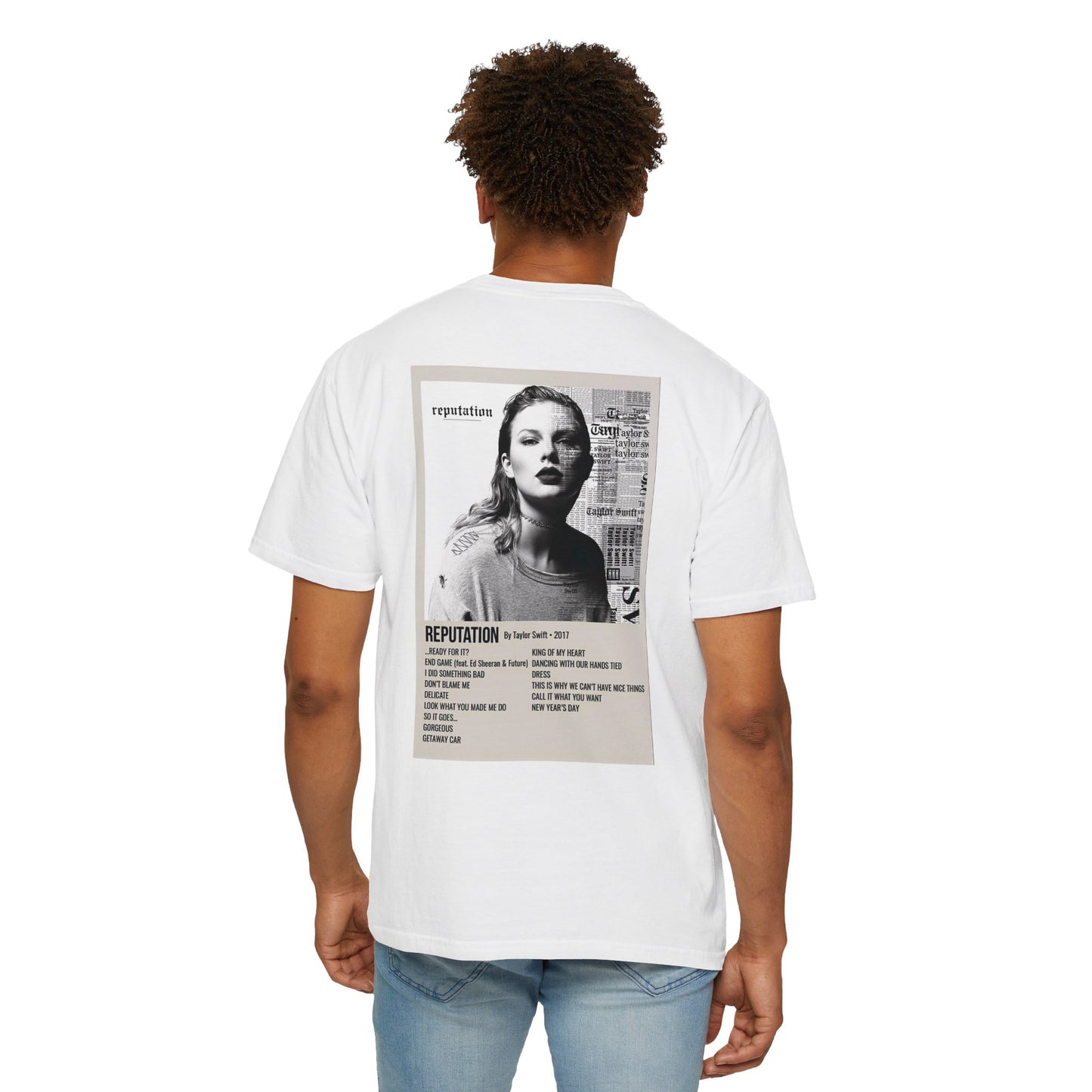 Reputation by Taylor Swift - 2017 Unisex Garment-Dyed T-shirt