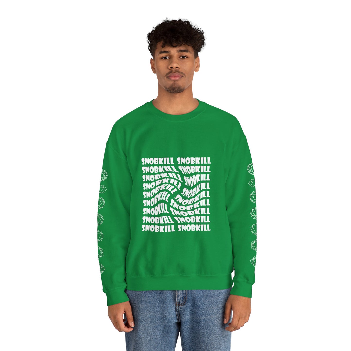 Joker Heath Ledger [2nd Edition] Unisex Heavy Blend™ Crewneck Sweatshirt