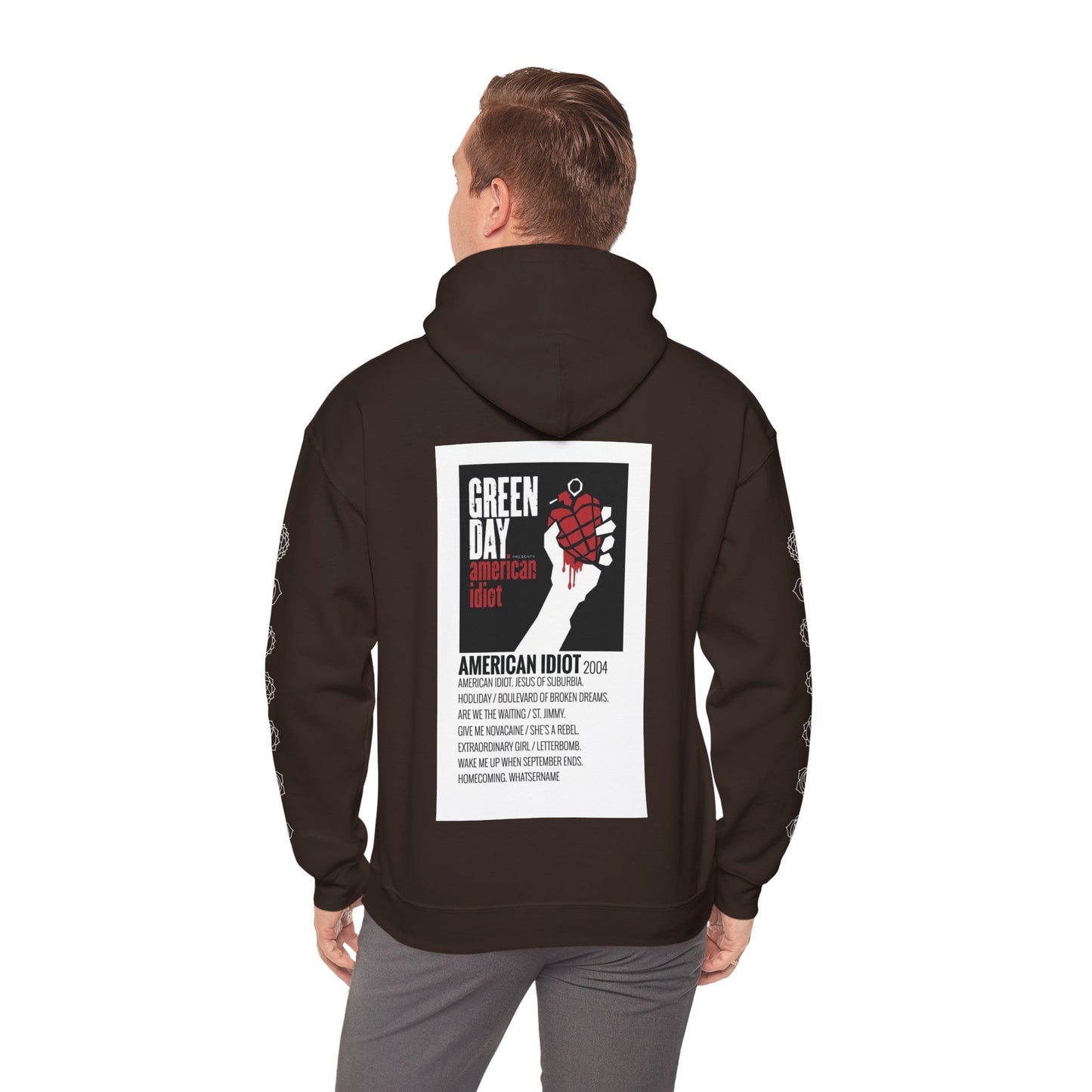 American Idiot by Green Day - 2004 Unisex Heavy Blend™ Hooded Sweatshirt