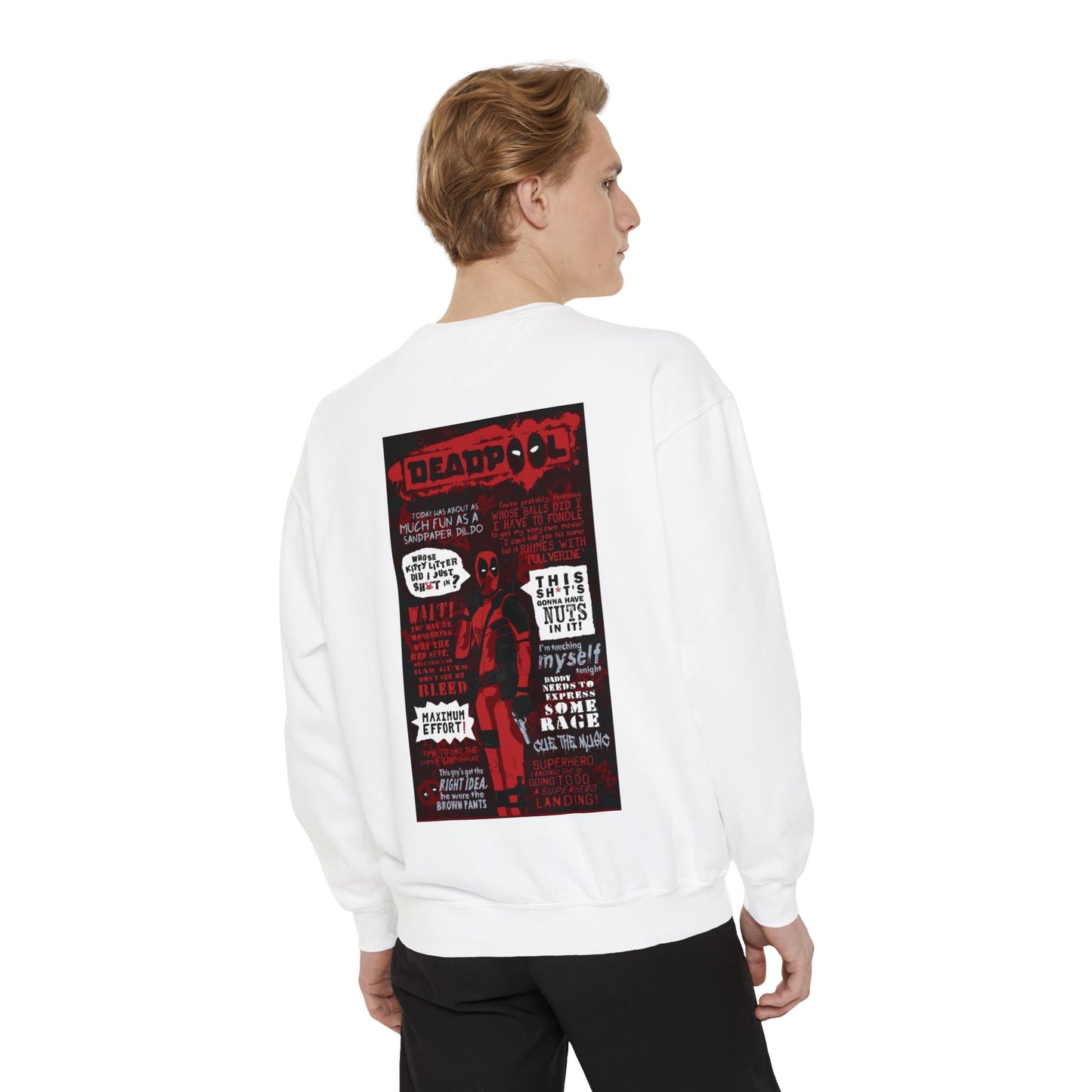 Deadpool [1st Edition] Unisex Garment-Dyed Sweatshirt