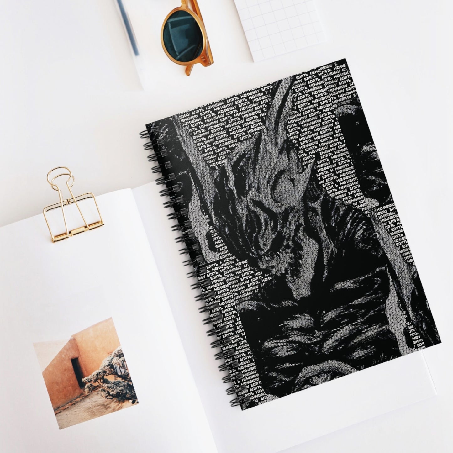 Seraphim Spiral Notebook - Ruled Line