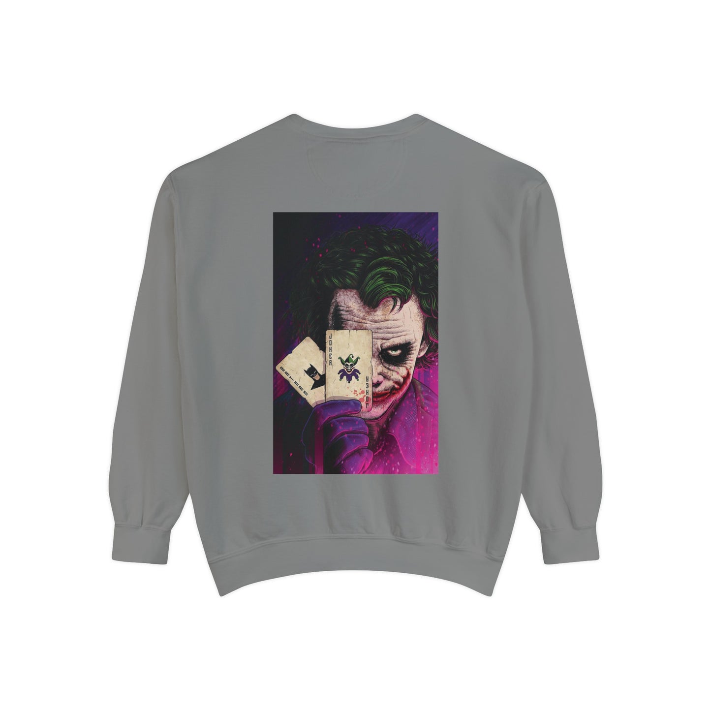 Joker Heath Ledger [2nd Edition] Unisex Garment-Dyed Sweatshirt