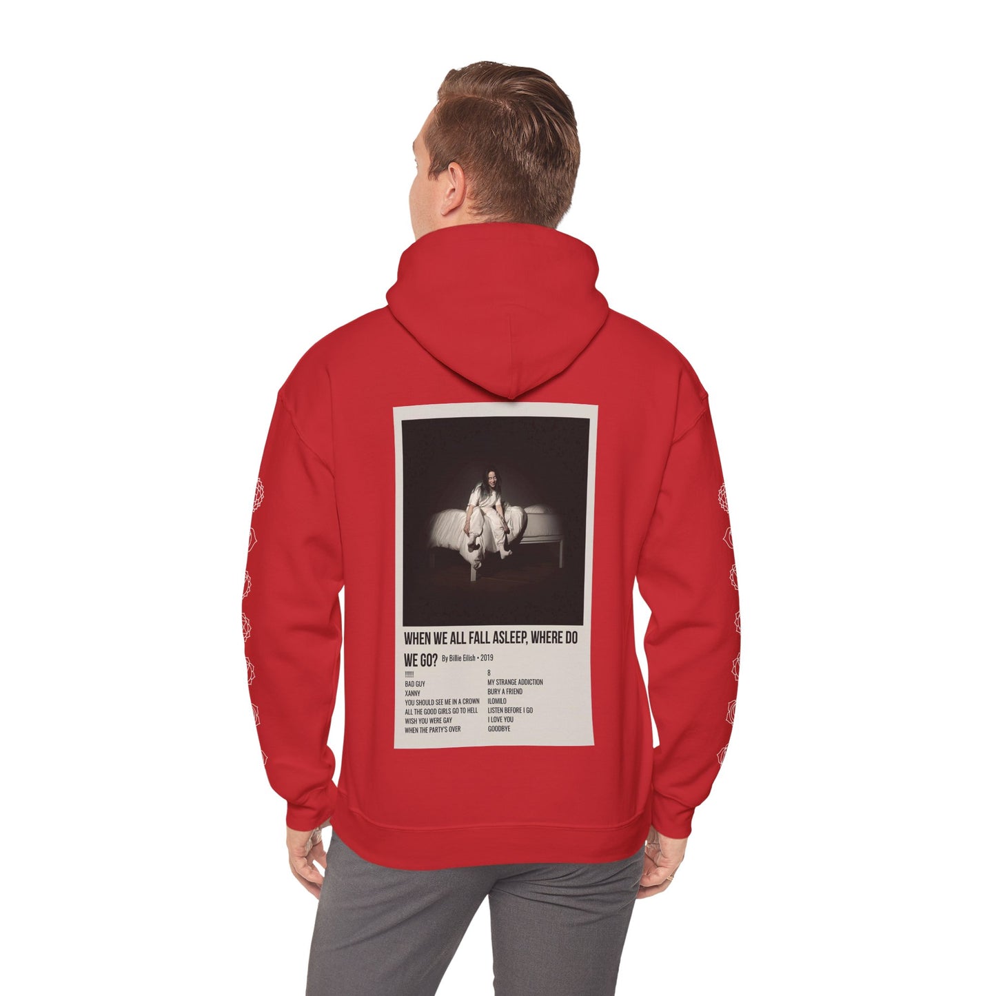 WHEN WE ALL FALL ASLEEP, WHERE DO WE GO? by Billie Eilish - 2019 Unisex Heavy Blend™ Hooded Sweatshirt