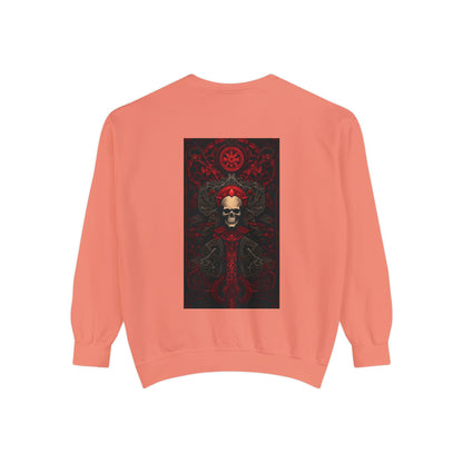 Red Gate Lock Unisex Garment-Dyed Sweatshirt