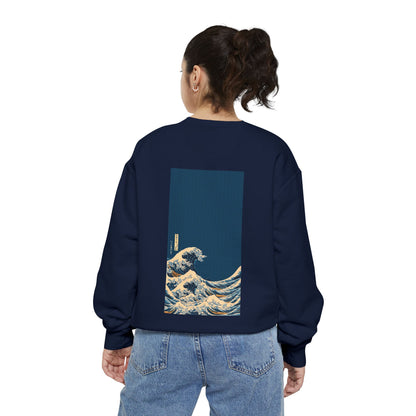 Waves [3rd Edition] Unisex Garment-Dyed Sweatshirt