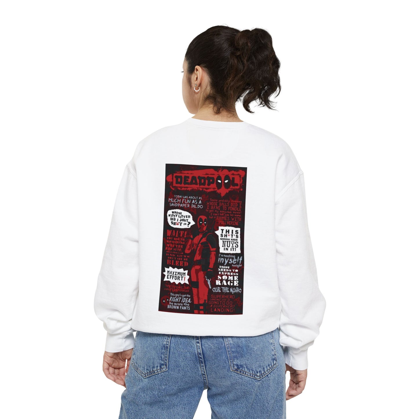 Deadpool [1st Edition] Unisex Garment-Dyed Sweatshirt