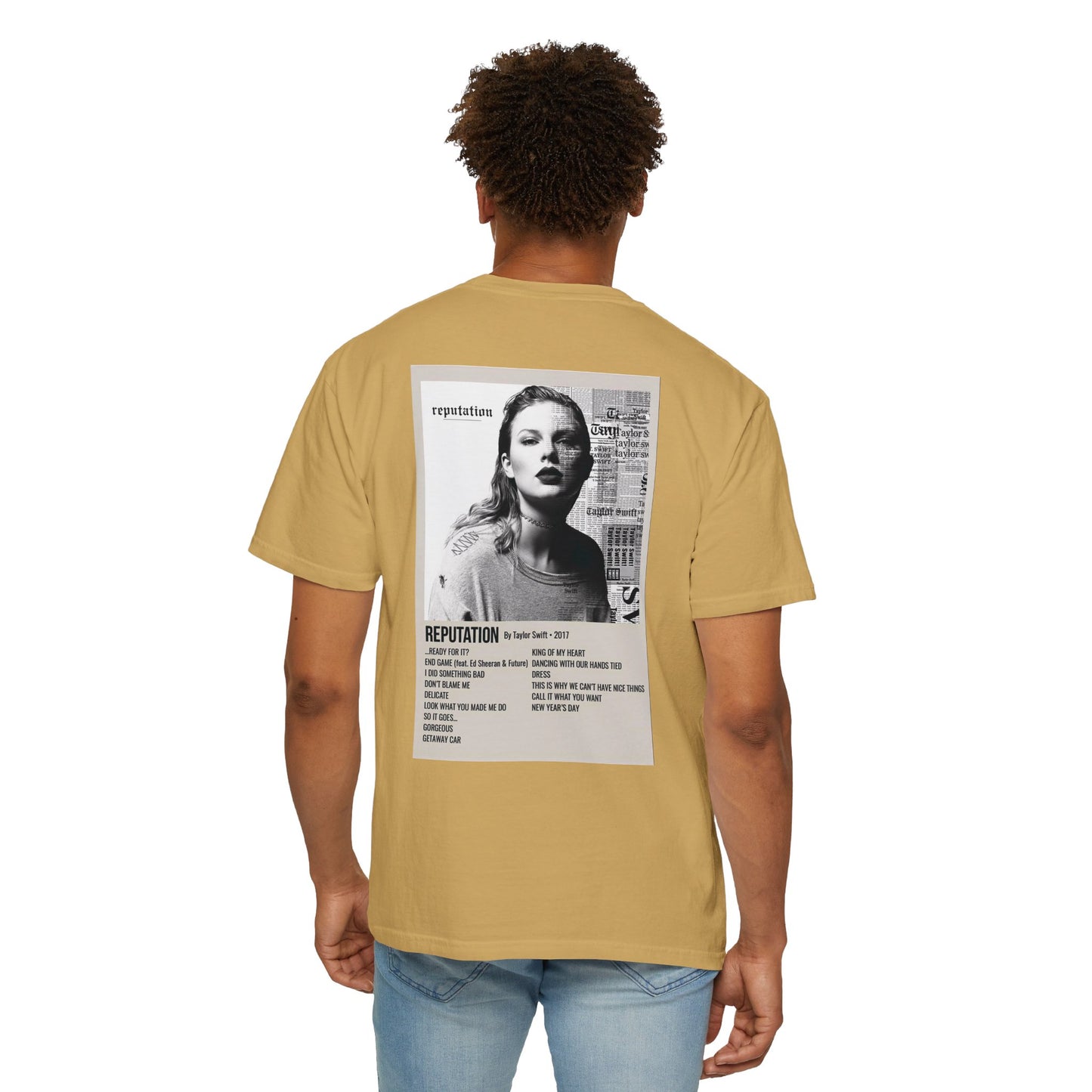 Reputation by Taylor Swift - 2017 Unisex Garment-Dyed T-shirt