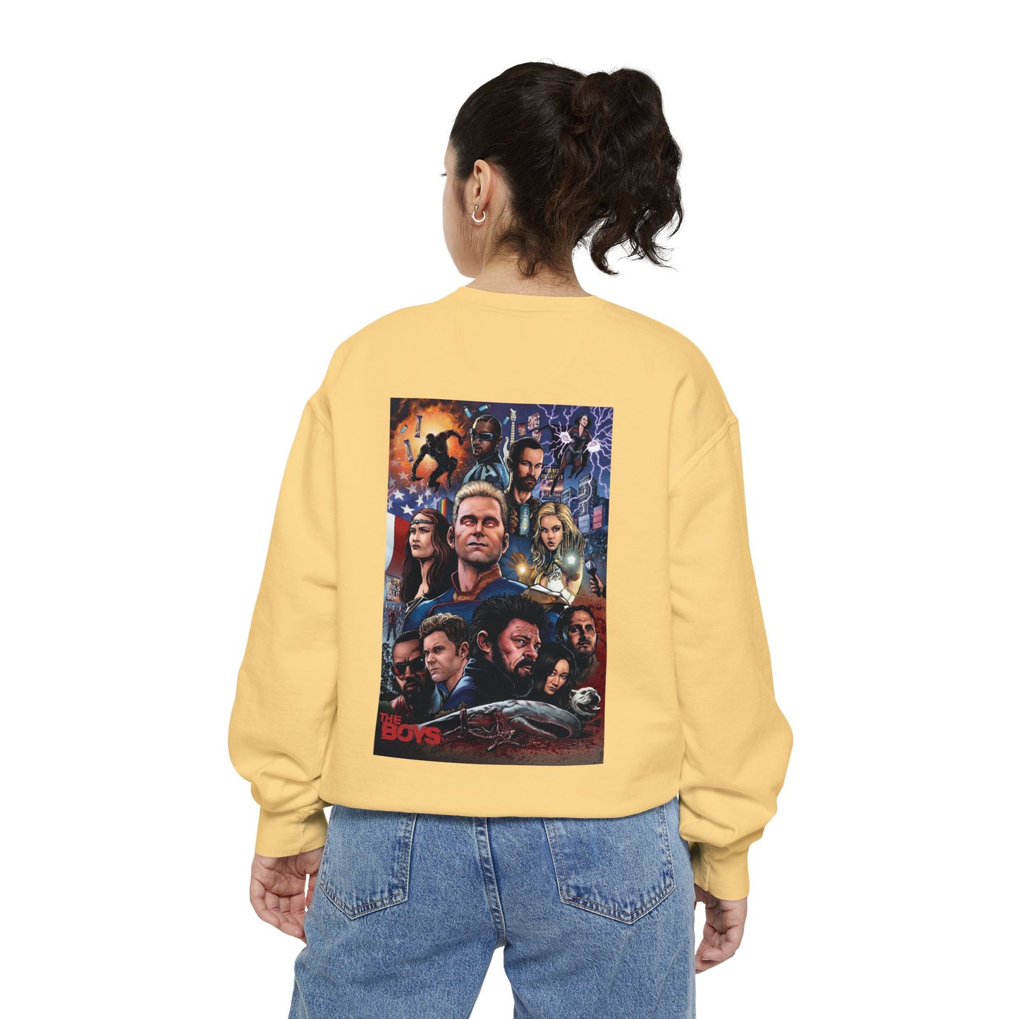 The Boys [1st Edition] Unisex Garment-Dyed Sweatshirt