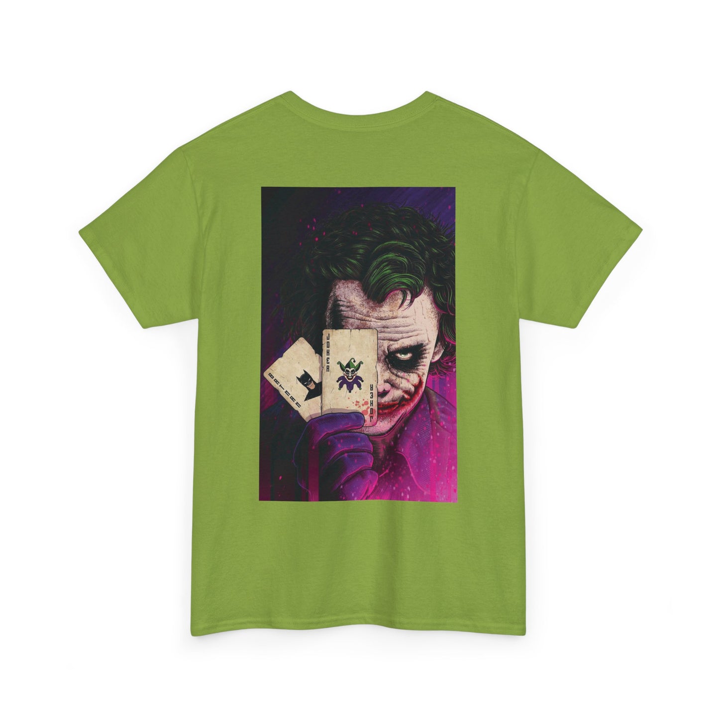 Joker Heath Ledger [2nd Edition] Unisex Heavy Cotton Tee