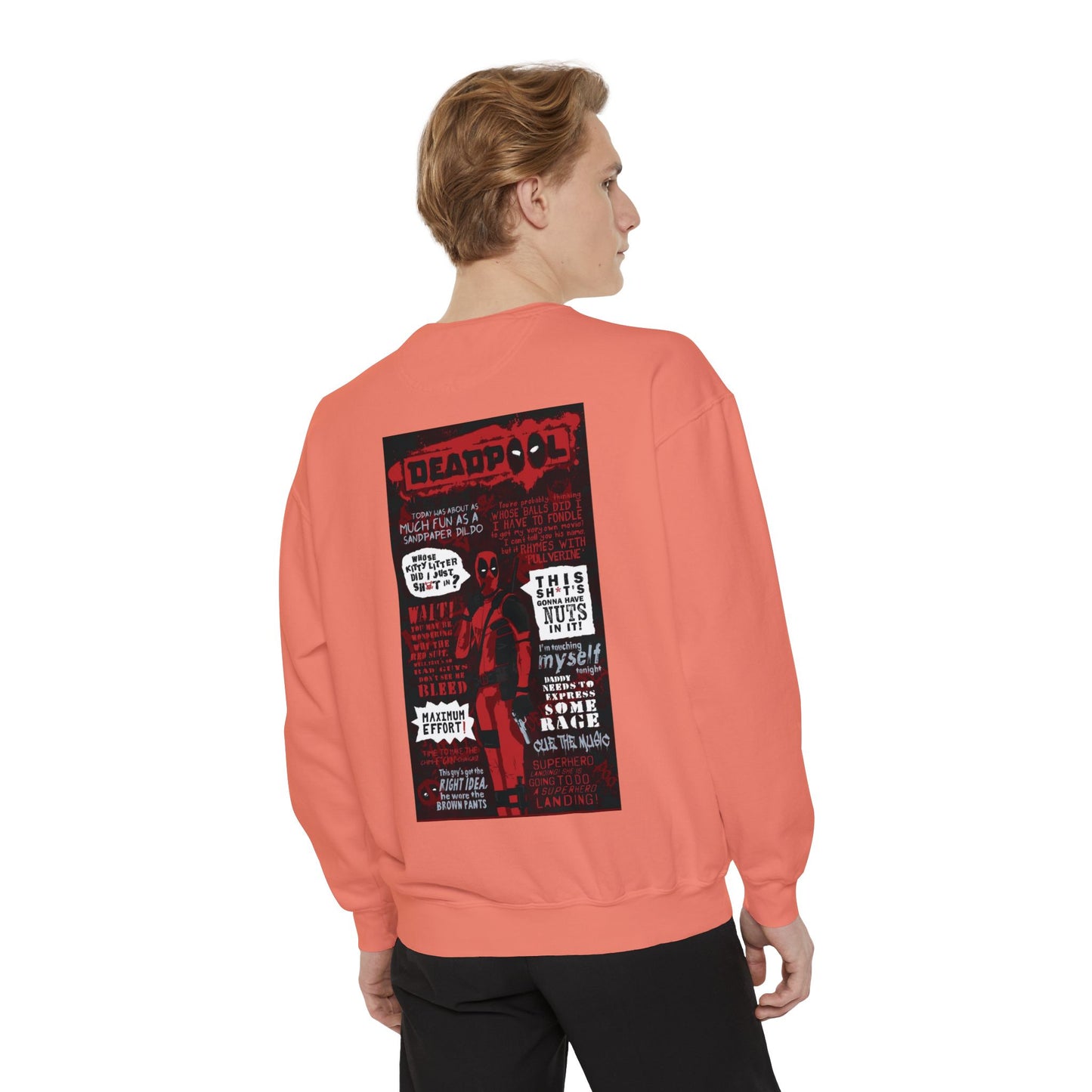 Deadpool [1st Edition] Unisex Garment-Dyed Sweatshirt