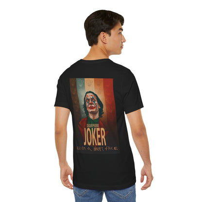 Joker Joaquin Phoenix Unisex Jersey Short Sleeve Tee