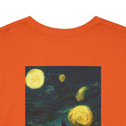 Starry Night Hogwarts Unisex Heavy Cotton Tee