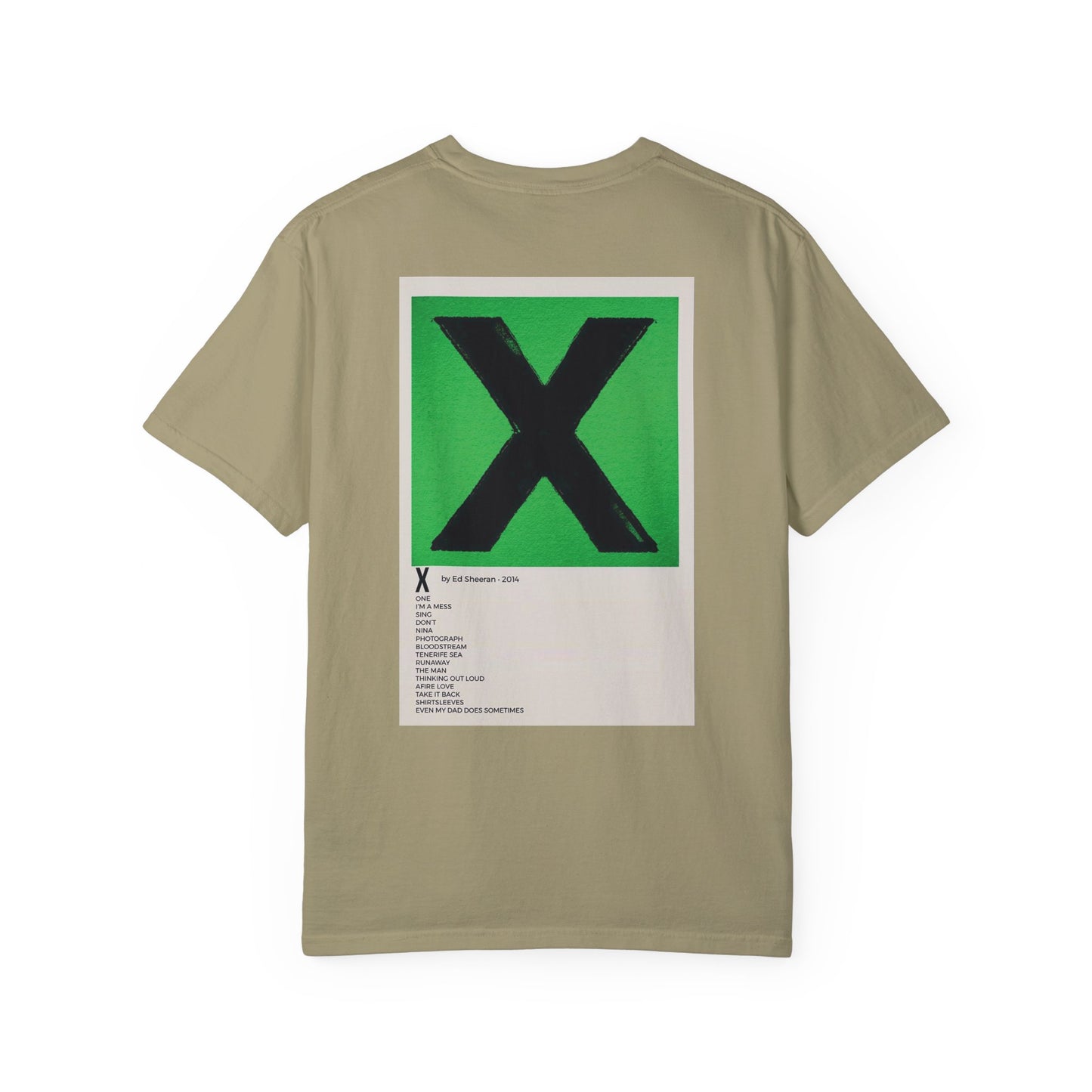 X by Ed Sheeran - 2014 Unisex Garment-Dyed T-shirt