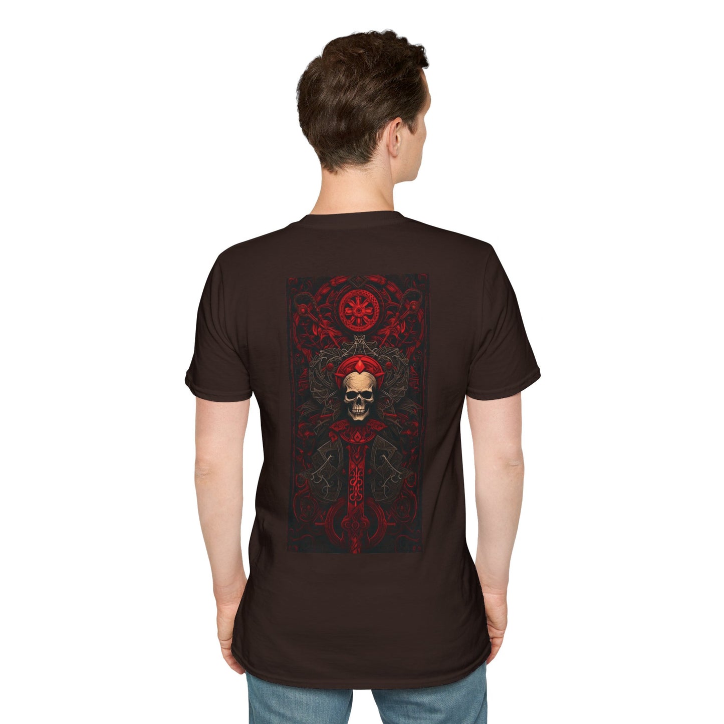 Red Gate Lock Unisex Softstyle T-Shirt