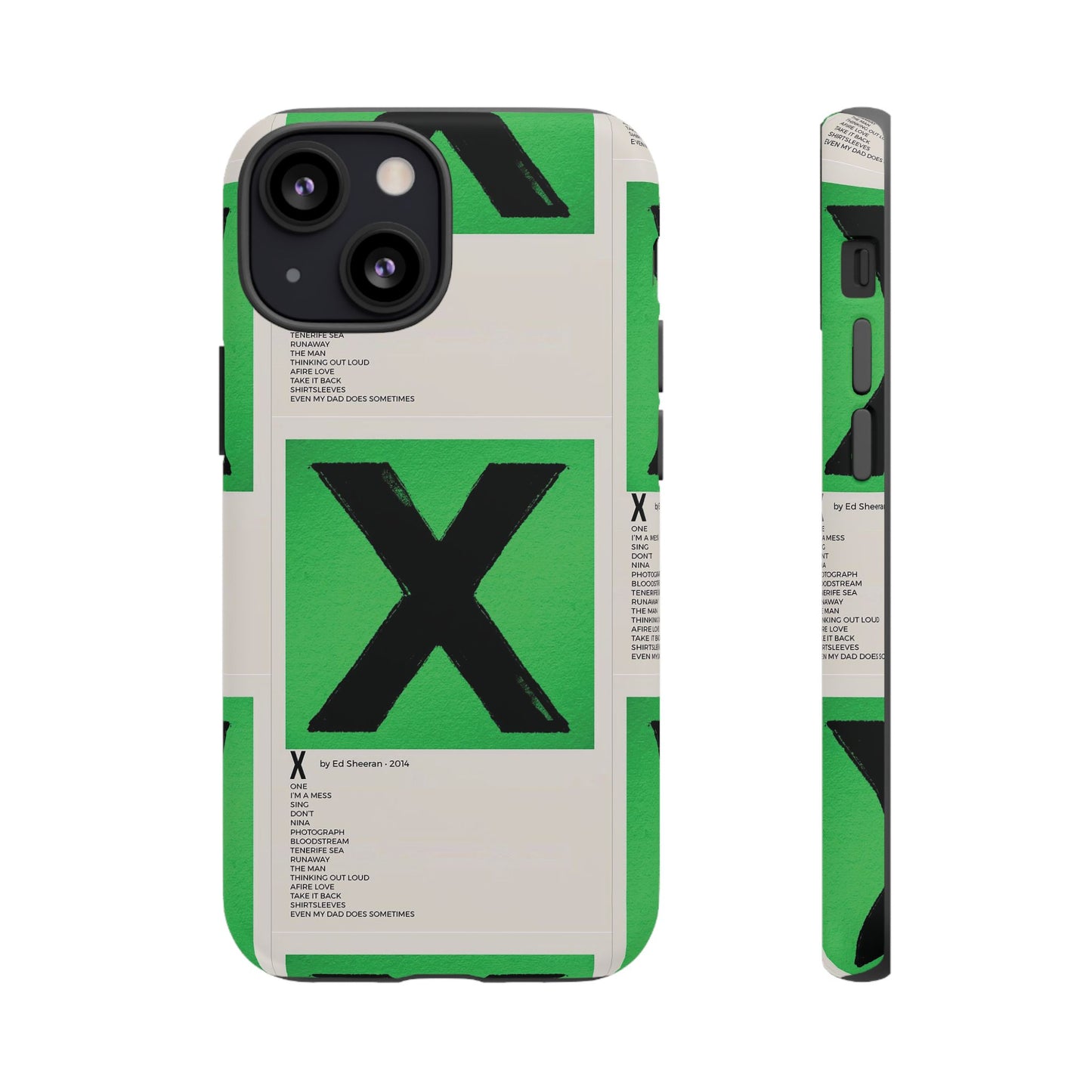 X by Ed Sheeran - 2014 Tough Cases