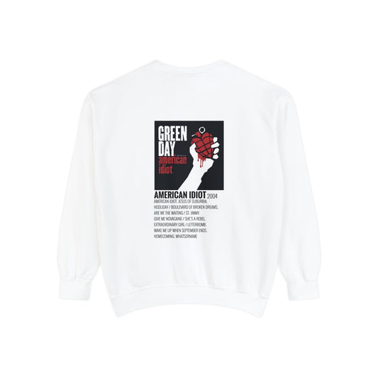 American Idiot by Green Day - 2004 Unisex Garment-Dyed Sweatshirt