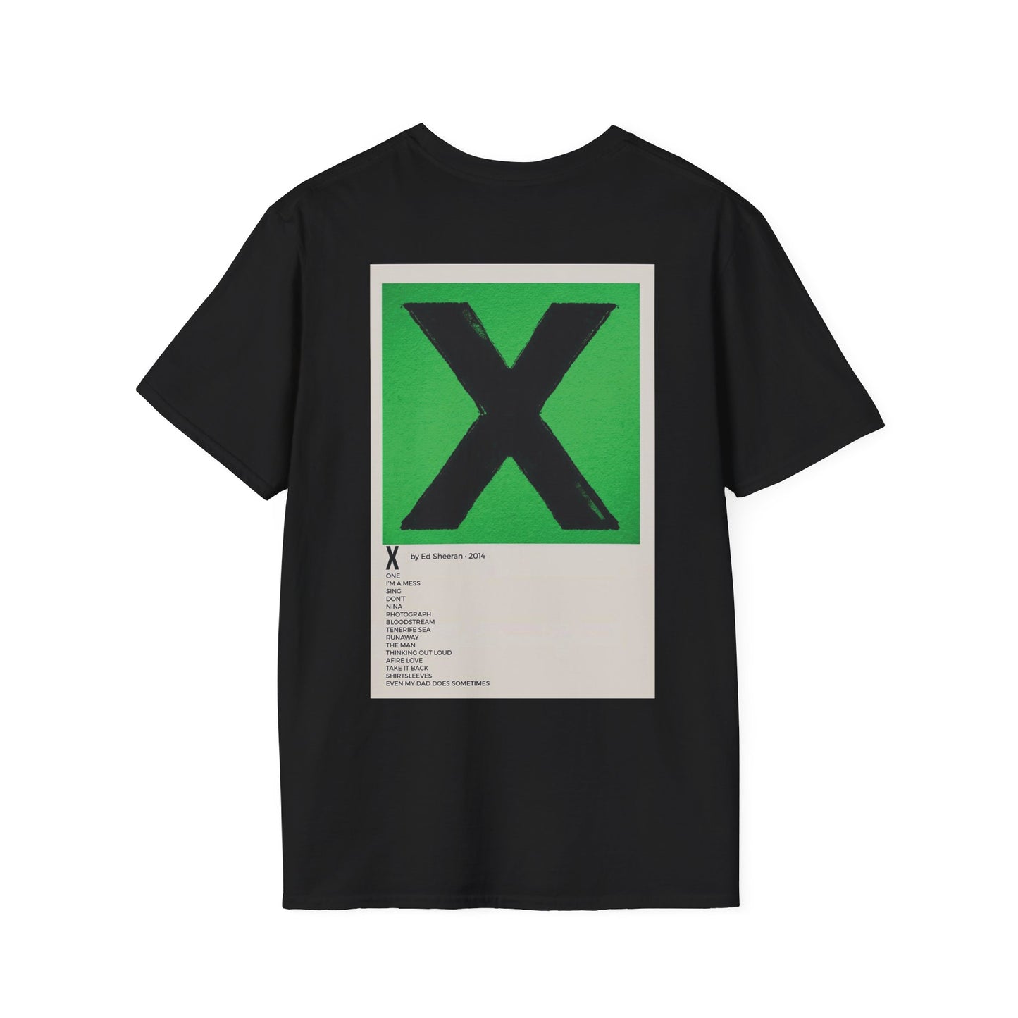 X by Ed Sheeran - 2014 Unisex Softstyle T-Shirt