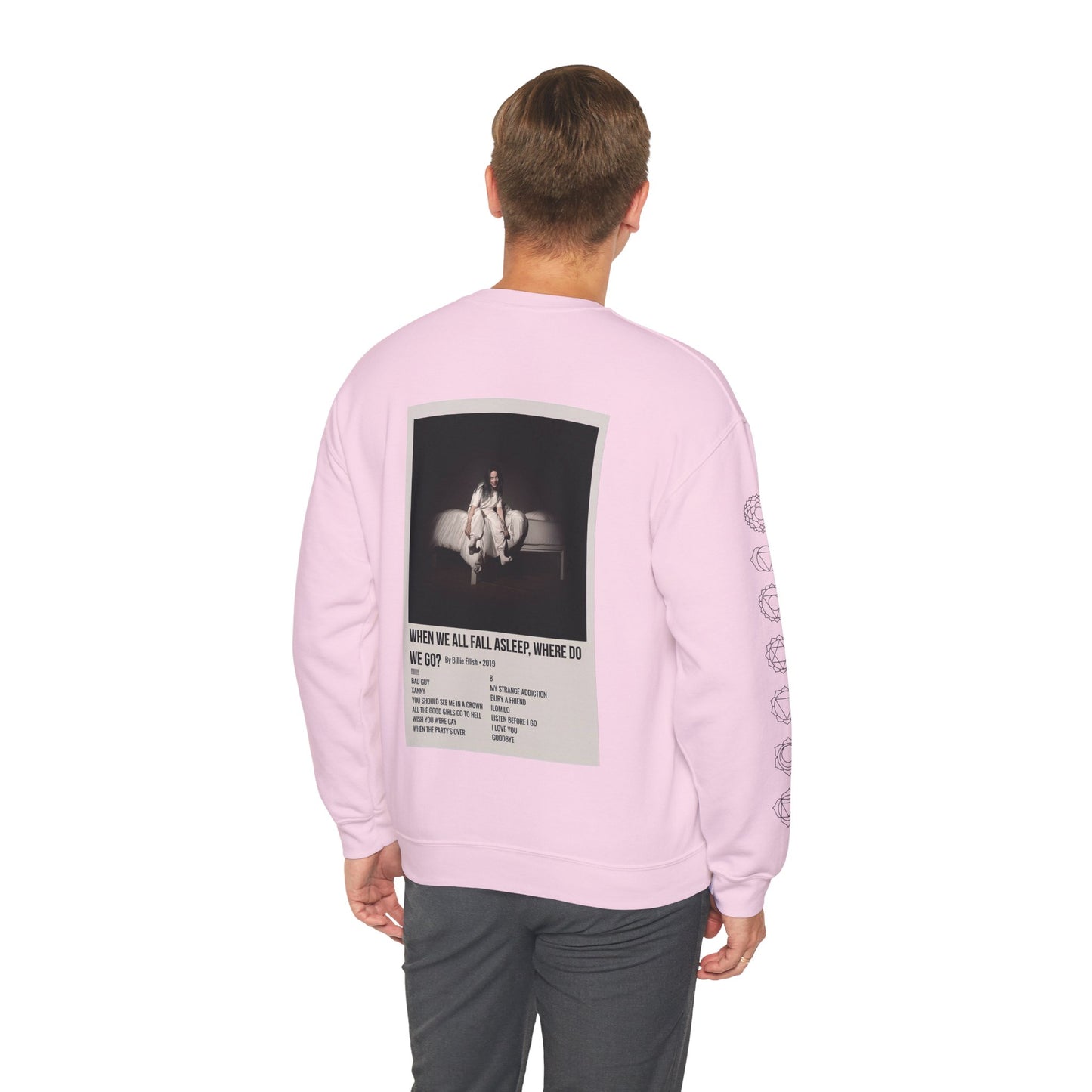 WHEN WE ALL FALL ASLEEP, WHERE DO WE GO? by Billie Eilish - 2019 Unisex Heavy Blend™ Crewneck Sweatshirt