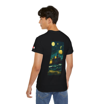 Starry Night Hogwarts Unisex Ultra Cotton Tee